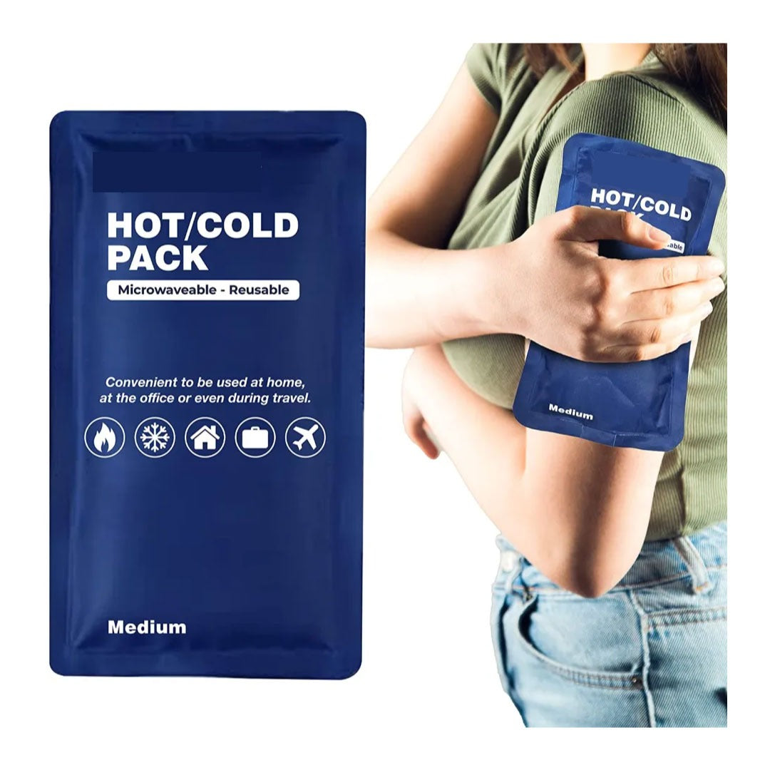Microwavable Hot & Cold Gel Pack – Reusable Ice and Heat Pack for Everyday Use