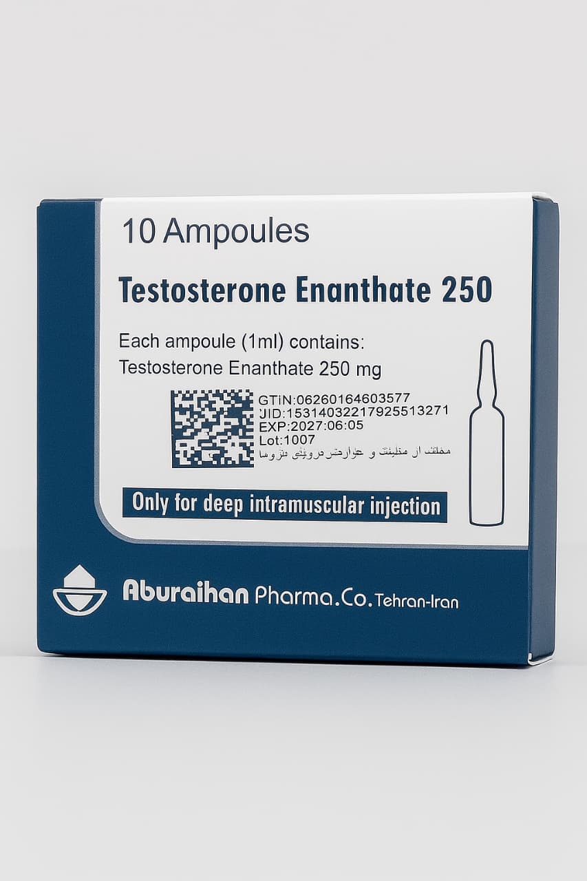 Testosterone Enanthate 250mg Injection | Muscle Growth & Testosterone Booster 1s