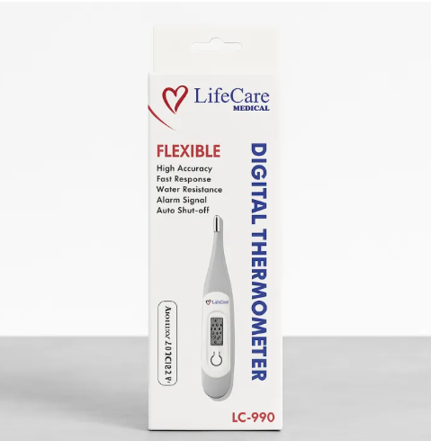 Life Care Digital Thermometer High Accuracy - Thermometer for Fever Check