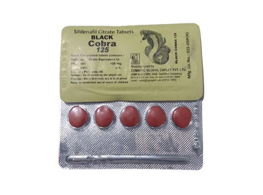 Cobra Black Original- 5 strips